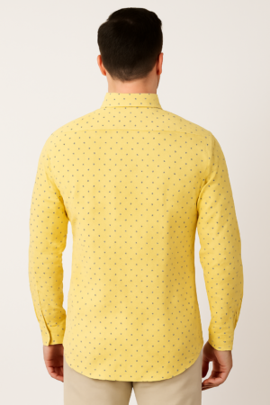 Printed Yellow Shirt