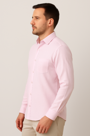 Pink Formal Shirt
