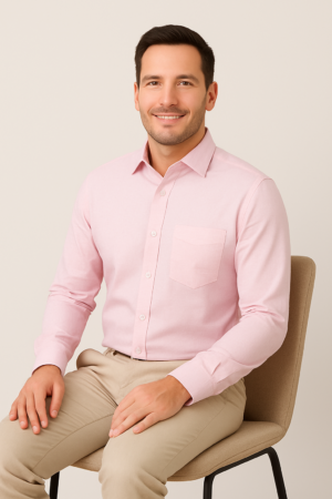 Pink Formal Shirt