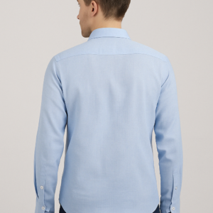 Linen Sky Blue Shirt