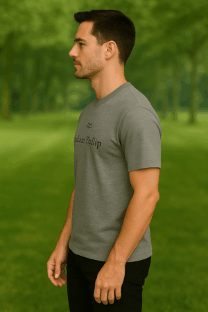 Styles Grey Cotton T-Shirt