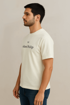 Creams Color Cotton T-Shirt