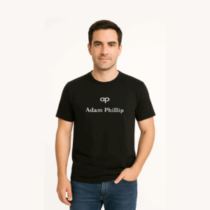 Black Cotton T-Shirt