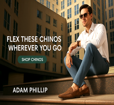 Flex these chinos