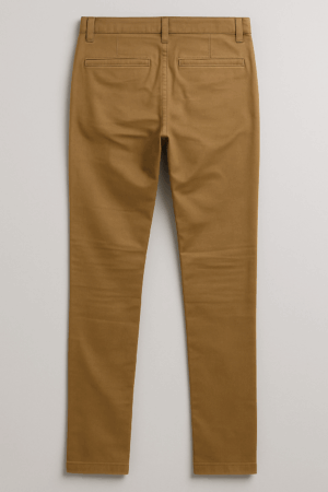 Dark Brown Casual Pants
