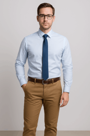 Dark Brown Casual Pants