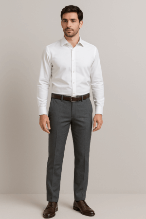 Grey Formal Pants