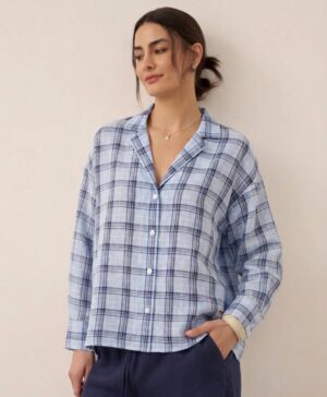 Pinstripe White Shirt